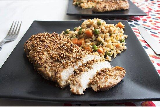 Sesame Crusted Chicken Recipe