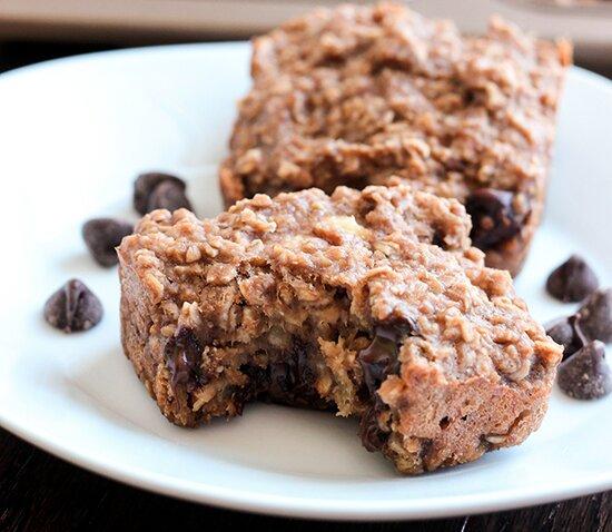 Peanut Butter Banana Oatmeal Bars