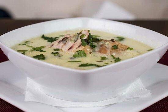 Creamy Lemon Chicken Soup Recipe