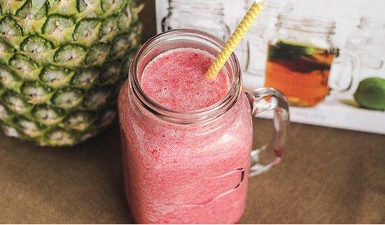 Pineapple Pomegranate Smoothie Recipe